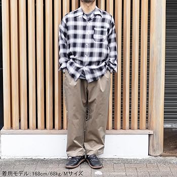 Amazon | [シュガーケーン] RAYON OMBRE CHECK OPEN SHIRT